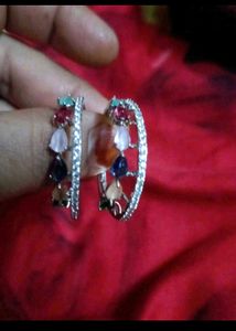 Colorful Hoop Earrings