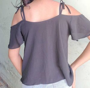 Stylish Cold Shoulder Top