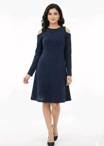 Zink London Sparkly Blue Party Dress