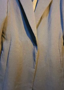 Elegant Improted Navy Blue Coat