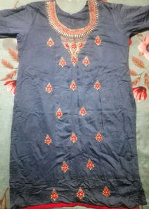 Embroidered Kurta Set