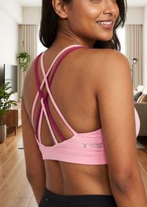 Old Navy Active Pink Strappy Sports Bra | Size 32A