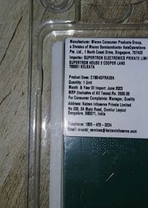 Crucial Desktop 8GB DDR4-3200 RAM