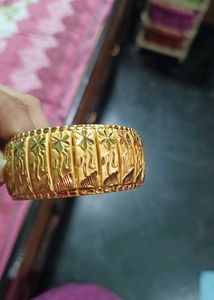 Beautiful Golden Bangle with 5 month warranty