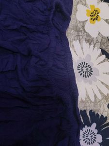 Beautiful Navy Blue Lace Blouse