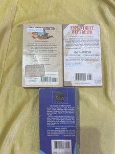 Agatha Christie Mystery Books (3 Novels)
