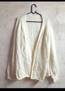 Cream Knit Cardigan