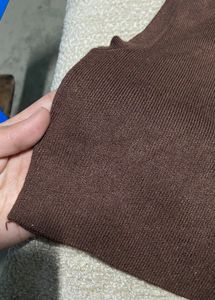 Perfect Stranger Brown Sleeveless Top