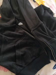 H&amp;M Couture Velour Hoodie
