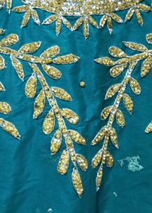 Designer sharara with Embroidered Blouse