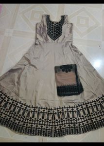 Elegant Embroidered gown