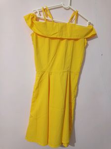 Yellow One Piece Dress