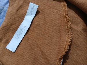 Vintage Style Brown Midi Dress