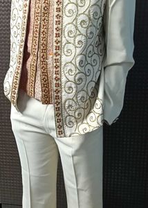 3 piece wedding dress for male