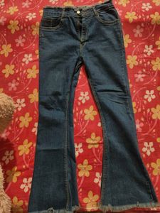 Flared Denim Jeans