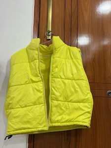 neon Puffer Vest