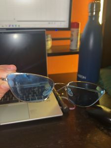 Mac V Stylish Blue Lens Sunglasses