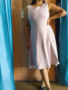 🤌🌸Elegant Pink A-Line Dress🤌🌸