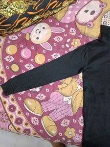 H&amp;M Black Turtleneck Top