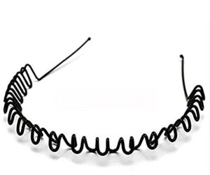 Black Spiral Headband