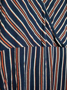 Striped Wrap Dress