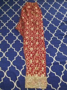 Embellished Pink dress with shalwar and dupatta