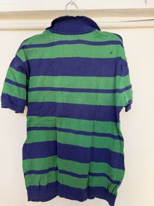 Striped Polo T-Shirt