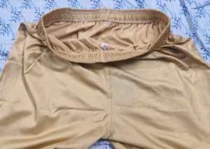 Elegant Golden Leggings