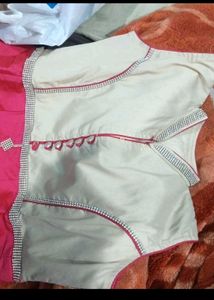 Elegant Pink &amp; Beige Ethnic Gown