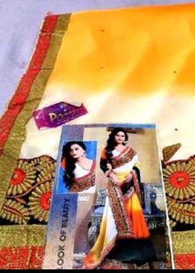 Designer Embroidered Saree