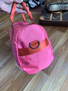 🌸 AspenSport Vibrant Pink &amp; Orange Duffel Bag 🌸