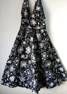 Beautiful Black And White Dress