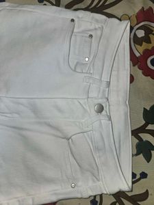 White Flare Jeans
