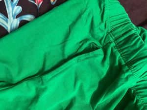 Green Cotton Kurta set
