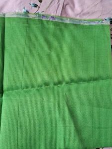 Vibrant Green material blouse