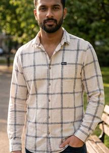 Men's Checked Long Sleeve Shirt
