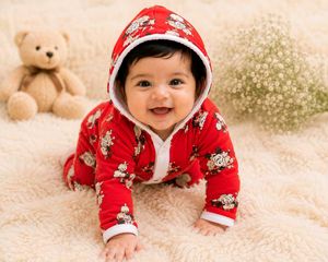 Cute Baby Mickey Mouse Onesie