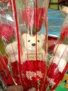 Fabric Taddy Rose for gift or decoration