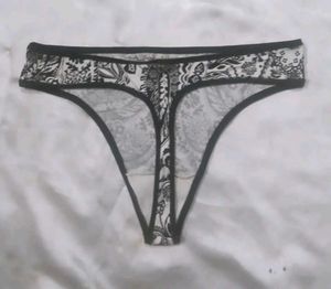 Stylish Printed Thong Panty