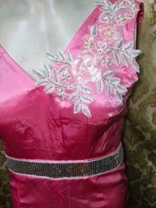 Mermaid Pink Gown
