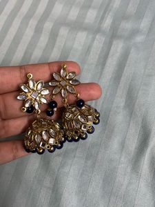 Beautiful Kundan &amp; Pearl Earrings