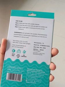 Bake 72 Hydrocolloid Pimple Patches