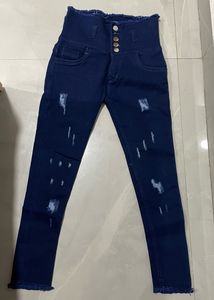 Ripped Blue Jeans
