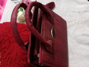 Maroon Satchel Bag 👜