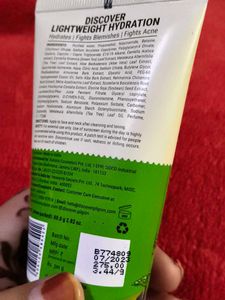 Pilgrim Tea Tree Light Non-Oily Moisturizer