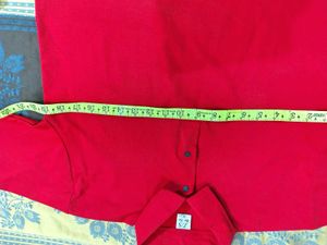 Men's Red Polo T-Shirt