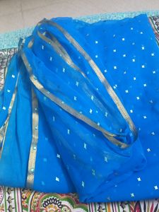 Beautiful FIROZI COLOUR SOFT SAREE