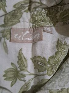 Floral Print Button-Up Shirt