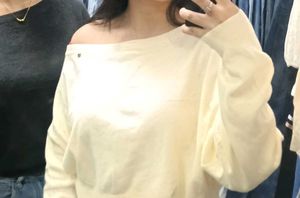 Butter Yellow one Off-Shoulder Ribbed Top