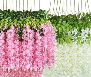 Artificial Wisteria Flower Garland